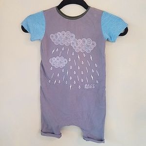 Rags to raches shorts romper